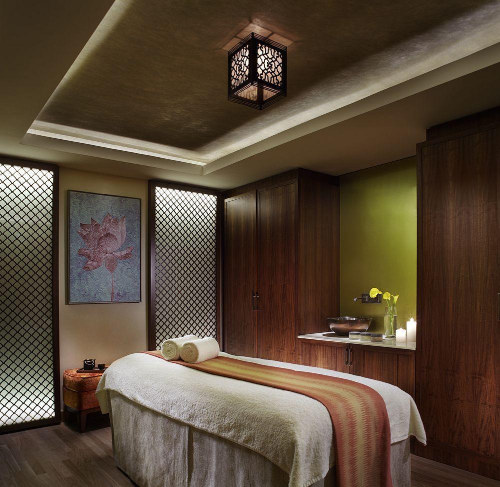 Relaxing interior of Lotus Spa